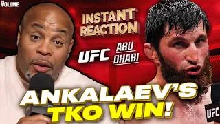Thumbnail: Daniel Cormier REACTS to Magomed Ankalaev TKO WIN vs. Bogdan Guskov, Ulberg next? | UFC Abu Dhabi