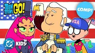 Thumbnail: American History! 🇺🇸📜 | Teen Titans Go! | #KidsCartoons @dckids