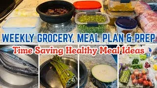 Thumbnail: 🤔എന്തുണ്ടാക്കും? Time Saving Weekly Meal Plan & Meal Prep Ideas|#groceryhaul #mealplan #mealprep