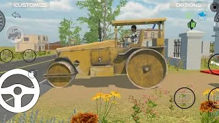 Thumbnail: 🚜 Old Road Roller Simulator 🚧 | Heavy Machine Driving Gameplay
