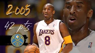 Thumbnail: Kobe Bryant Shreds Denver with 42 Pts (31 in 2nd Half), First Game of New Year 2005
