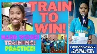 Thumbnail: TRAIN TO WIN: MEET FARHANA ABDUL YOUR  NCR MEET 2018 SILVER MEDALIST l TRIPLE ARROW CHANNEL/TEAM