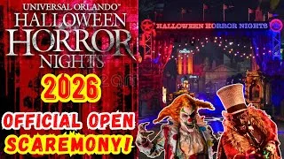 Thumbnail: HHN 35 | THIS WAS ICONIC! | Official Open Scaremony & MORE! | Halloween Horror Nights 2026