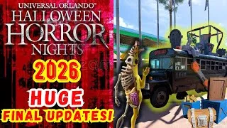 Thumbnail: HHN 35 | BIG Killer Klowns & Fortnite PROPS | INSANE HHN Truss Photo! | Halloween Horror Nights 2026