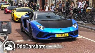 Thumbnail: Sportscars in Amsterdam 2026 ! VOL. 22 (CLOSE CALL, Aventador S & SV, Huracan Perf, M3 G80, 296)