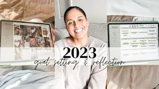 Thumbnail: 2023 Goal Setting & 2022 Reflection | one of my fav videos!
