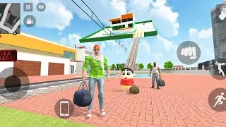 Thumbnail: 💥Frankly ne new indian flag flying house banaya 🤯 Indian theft auto samulator 🥳💥