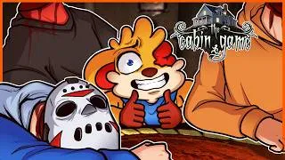 Thumbnail: WE ESCAPED THE HAUNTED CABIN!! [THE CABIN GAME] w/Cartoonz, Delirious , Kyle