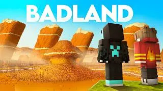 Thumbnail: We Survived 100 Days in Badland in Hardcore Minecraft!
