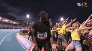 Thumbnail: Usain Bolt 150m Nitro Athletics Melbourne 2017
