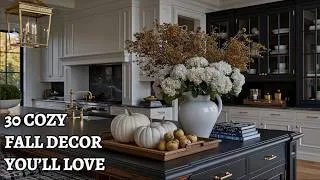 Thumbnail: 🍁 30 Cozy Fall Decor Ideas 2026 | Easy Ways to Embrace Autumn