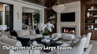 Thumbnail: Large Space Mastery: Designing Cohesive and Cozy Open Layouts