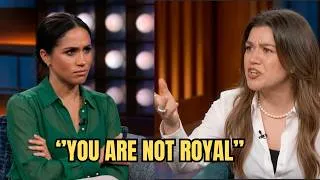 Thumbnail: Meghan Markle PUSHED TOO FAR — Kelly Clarkson Finally Reacted!
