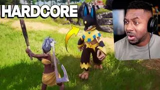 Thumbnail: I Tried Palworld 1.0 HARDCORE & Randomizer....