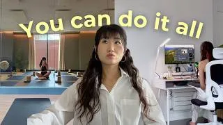 Thumbnail: How I stay disciplined to do it all | Full-time designer, part-time creator & exercise routine