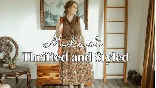 Thumbnail: THRIFTING Summer OUTFITS That Don't Look Thrifted | THRIFT HAUL and Style