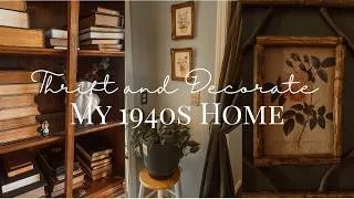 Thumbnail: Cottage Thrift Haul and Decorate | Thrifting and Decorating my 80 Year Old Home