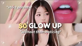 Thumbnail: The Secret $0 Glow Up Nobody Notices (Strict Parents) 🤍✨