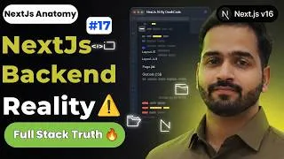 Thumbnail: Is Next.js Replacing Express? 🤯 Full Stack Reality #17 || Next.js Anatomy || DeathCode