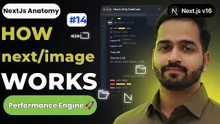 Thumbnail: Next.js Image Optimization Explained ⚡ VPS vs Vercel Truth #14 || Next.js Anatomy || DeathCode