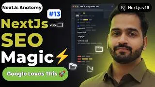 Thumbnail: How Next.js Handles SEO ⚡ Metadata Internals Explained #13 || Next.js Anatomy || DeathCode