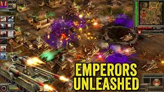Thumbnail: C&C Red Alert 3: Generals Evolution Mod BETA 0.33 - China Tank 3v3 | EMPERORS UNLEASHED! [4K 60 FPS]