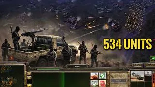 Thumbnail: C&C Generals Zero Hour: Enhanced Mod V1.0 - GIN's MASSIVE Night Assault [4K 60 FPS]