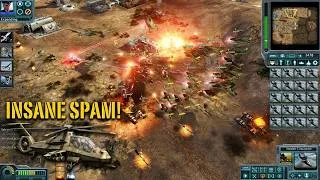Thumbnail: C&C Red Alert 3: Generals Evolution Mod BETA 0.33 - USAF 3v3 | Stealth Comanche Spam [4K 60 FPS]