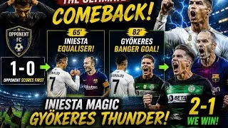 Thumbnail: From Defeat to Glory! Iniesta Equaliser & Gyökeres' BANGER Won It! 💥