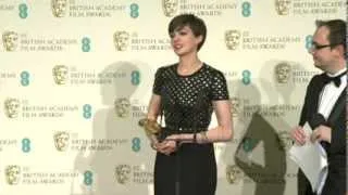 Thumbnail: EE BAFTA 2013 - Supporting Actress Winner Anne Hathaway