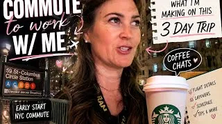 Thumbnail: Come Commute to Work With Me | Flight Attendant Life ☕✈️