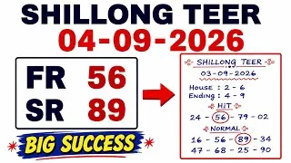 Thumbnail: 04/09/2026 Shillong teer common number today ! Shillong teer target number