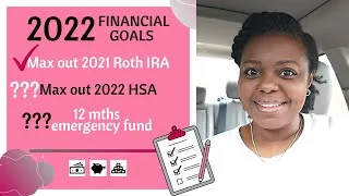 Thumbnail: 2022 GOALS REVIEW • Savings Challenge • Emergency Fund • HSA