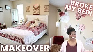 Thumbnail: BEDROOM MAKEOVER & TOUR • 2022 Money Goals • I'm Moving