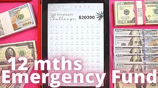 Thumbnail: OFF TRACK! · Emergency Fund · Savings Challenge 2022 · Cash Envelopes 2022