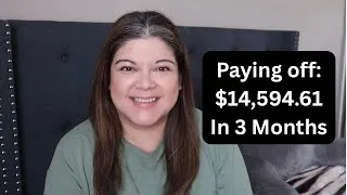 Thumbnail: Challenge: Paying off $14,594.61 in 3 months!