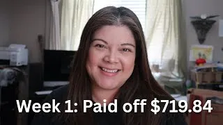 Thumbnail: My Debt Free Journey | Week 1-Pay Off Update