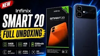 Thumbnail: Infinix Smart 20 Shadow Black Unboxing | Budget King 2026?