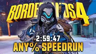Thumbnail: Borderlands 4 Any% Speedrun in 2:59:47