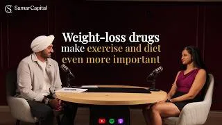 Thumbnail: Weight Loss Drugs & Protein: What's Worth Believing? | Nutritionist Mitushi Ajmera x Amitoj Singh |