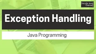 Thumbnail: How to handle exceptions in Java?