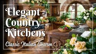 Thumbnail: Vintage Italian Country Kitchens 🍇 What Gives These Rustic Spaces Such Timeless Sophistication