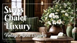 Thumbnail: Swiss Chalet Vintage Interiors 🪵 How Alpine Warmth Becomes Unexpected Everyday Luxury