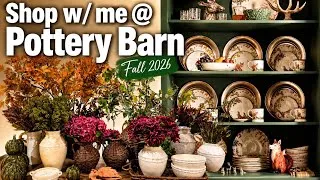 Thumbnail: POTTERY BARN FALL 2026 🍂 SHOP WITH ME | Cozy & Relaxing Walkthrough (No Commentary)