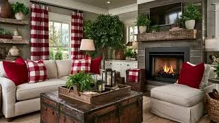 Thumbnail: Timeless Red Gingham Cottage 🌿 Vintage Farmhouse Elegance for Every Room