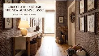 Thumbnail: ✨ The Timeless Fall Color Combination Designers Can't Stop Using | Chocolate Brown & Cream Decor