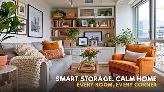 Thumbnail: Small Apartment Storage Ideas That Instantly Create a Calm, Clutter Free Home