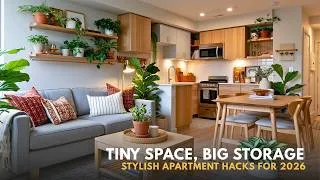 Thumbnail: Small Apartment Storage Ideas 2026 Maximize Every Inch with Style