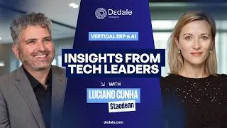 Thumbnail: Vertical ERP & AI with Luciano Cunha (Staedean) | Insights from Tech Leaders