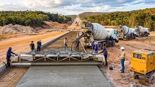 Thumbnail: Incredible 63 km Mountain Concrete Road Construction by Skilled Workers.
